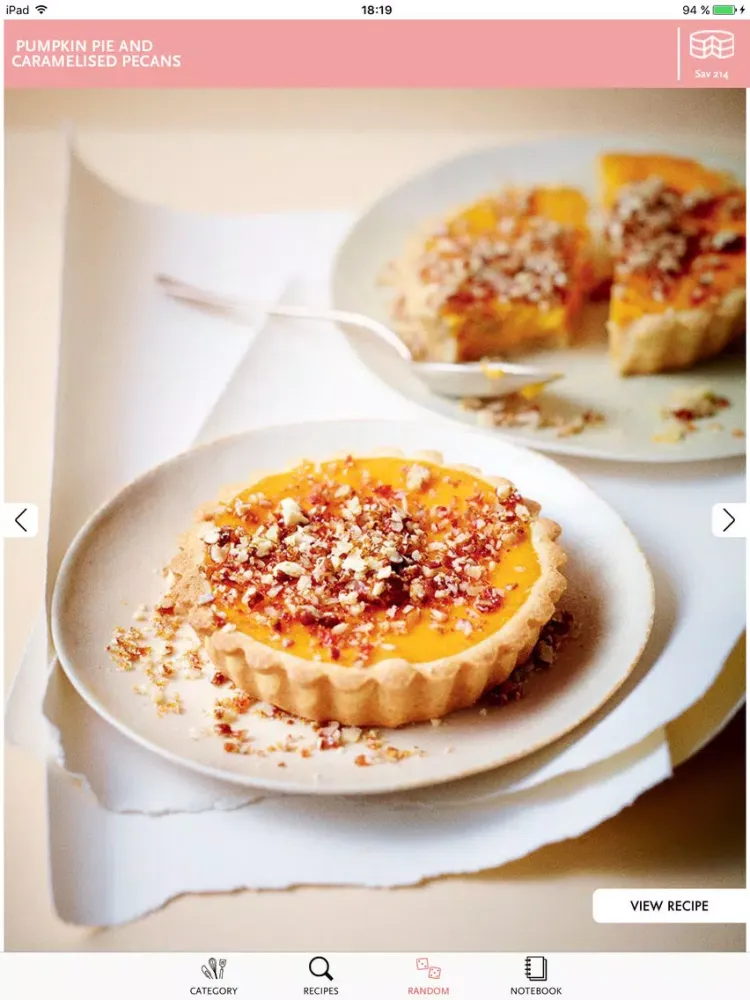 SAVEURS, 1,200 French recipes for gourmets and foodies iPad 应用截图