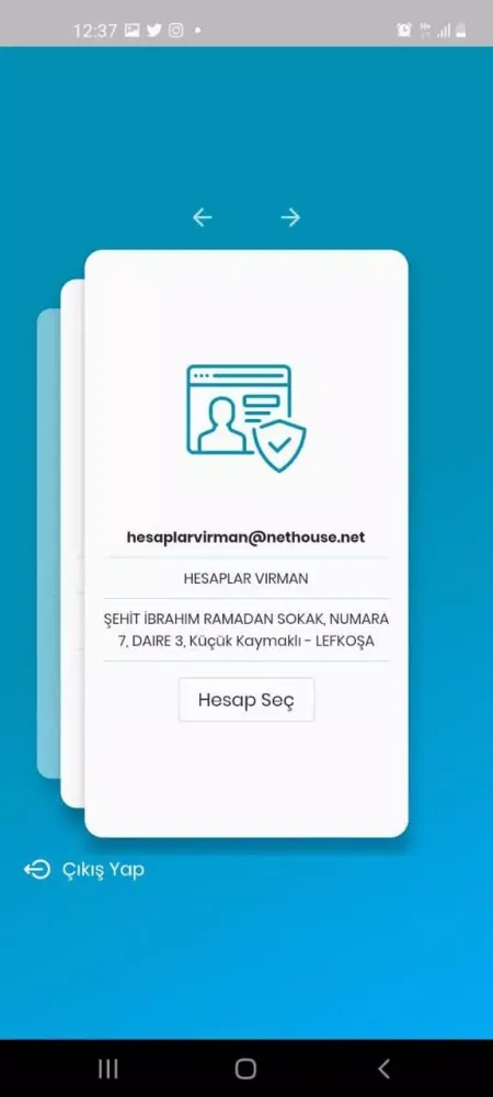 Tangkapan layar Nethouse Networks