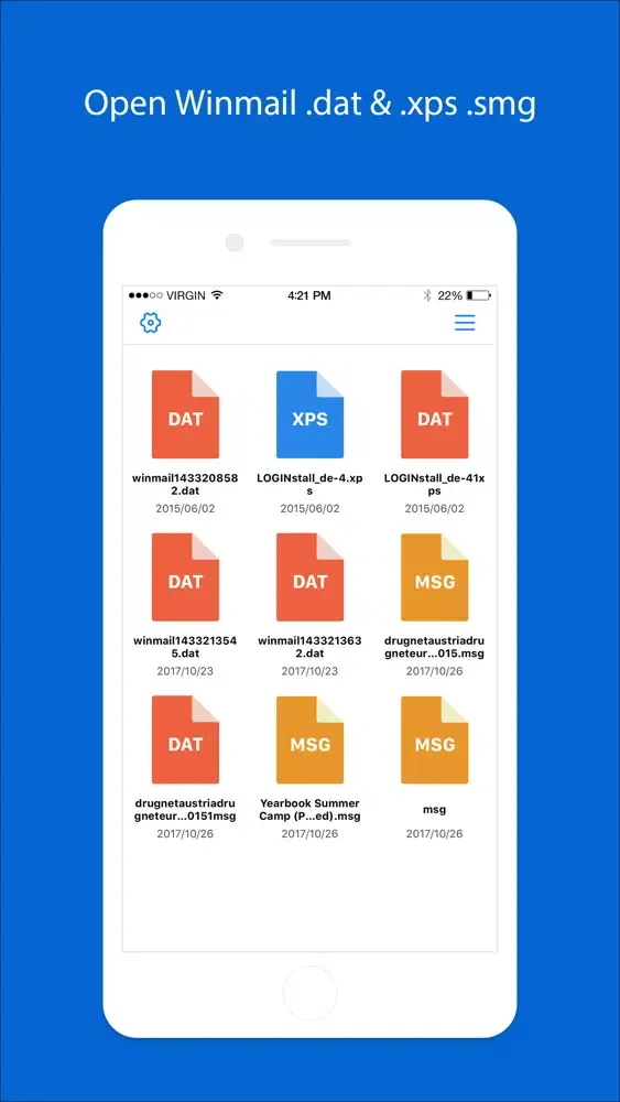 صور Open Winmail: .dat & xps & msg