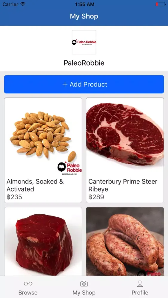 Netshop Screenshots