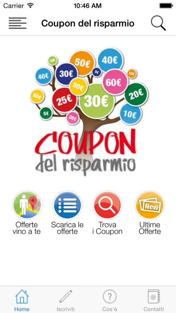 Coupon del Risparmio سکرین شاٹس