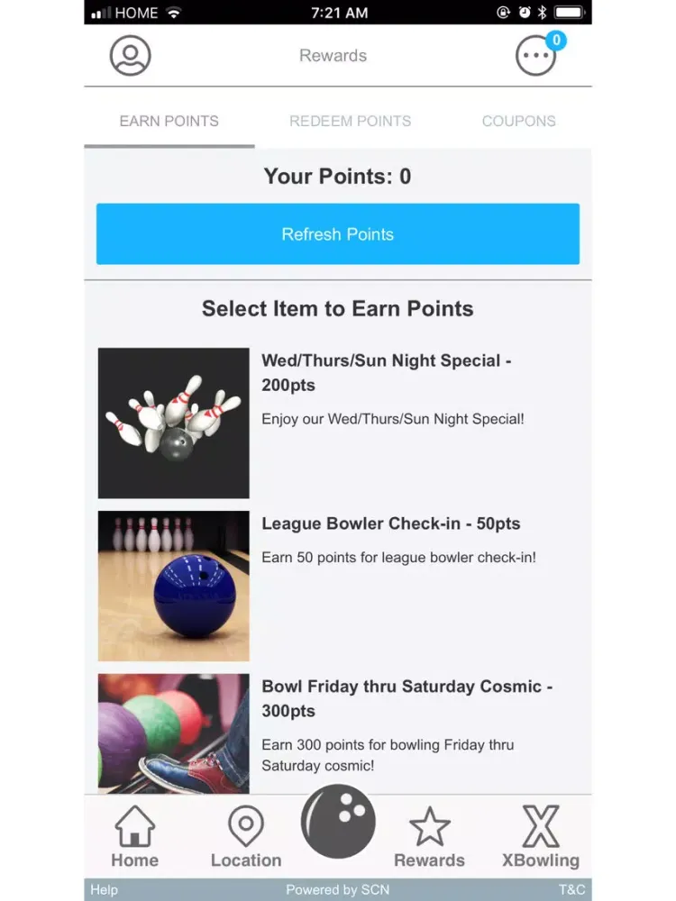 ภาพหน้าจอของ Cypress Lanes iPad 