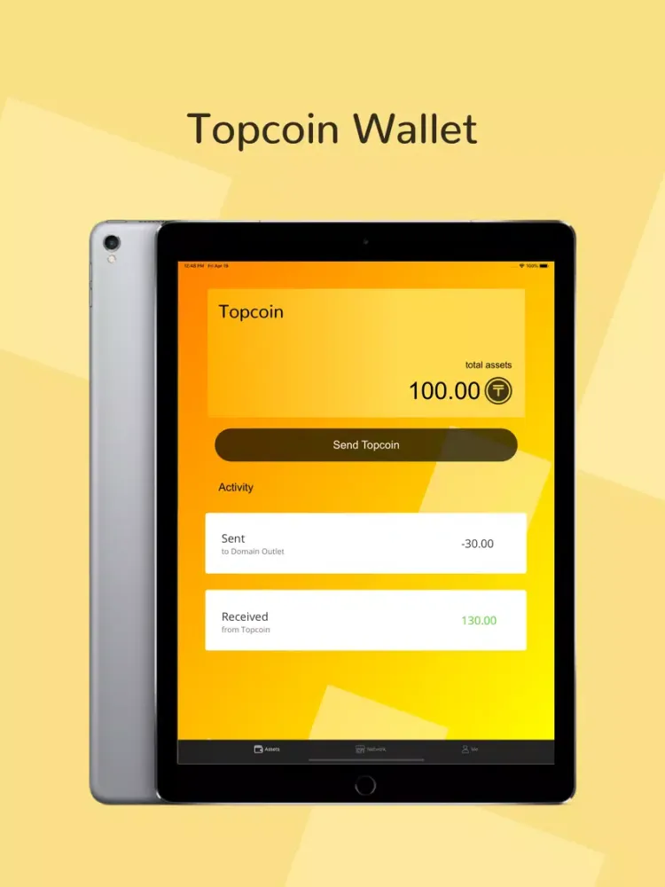 Topcoin Rewards iPad 应用截图