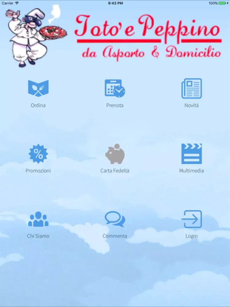 Pizzeria Totò e Peppino iPad  স্ক্রিনশট