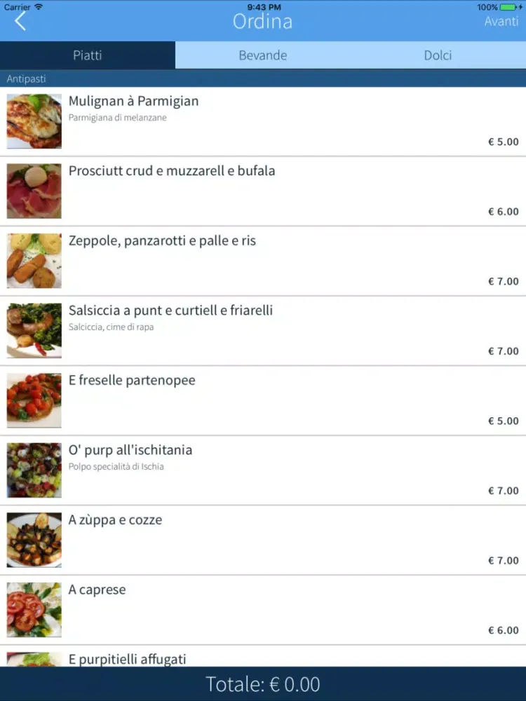 Pizzeria Totò e Peppino iPad  স্ক্রিনশট