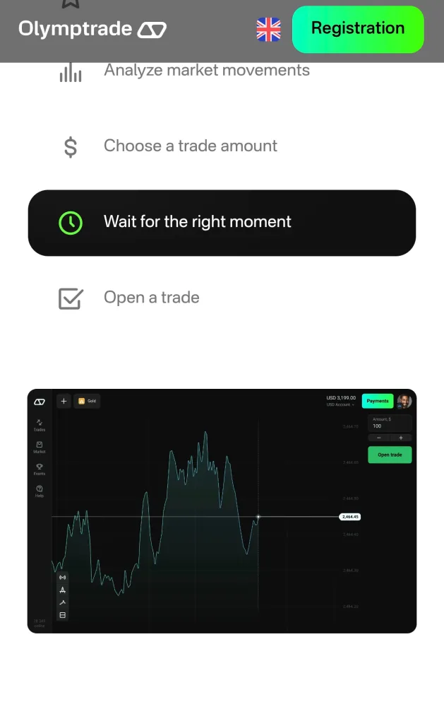 Olymp Trade Broker Screenshots