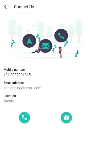 Ira blogging سکرین شاٹس