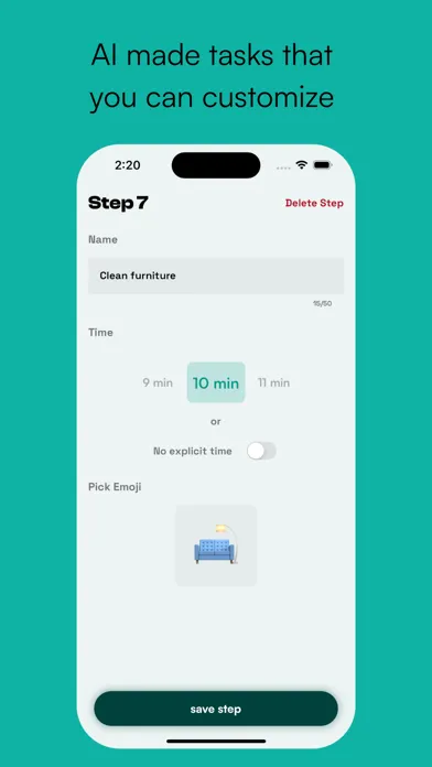 Capturas de pantalla de neurolist: AI Planner for ADHD
