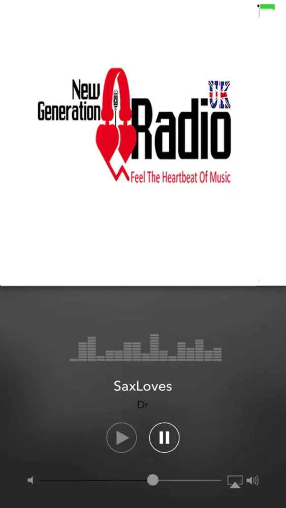 Capturas de tela do New Generation Radio UK
