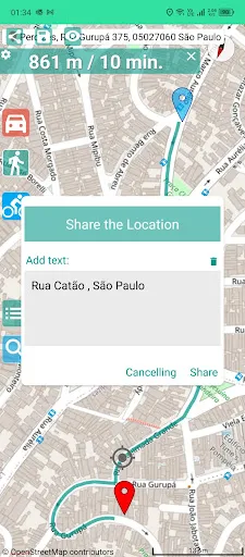 My Map - Online Navigation Screenshots