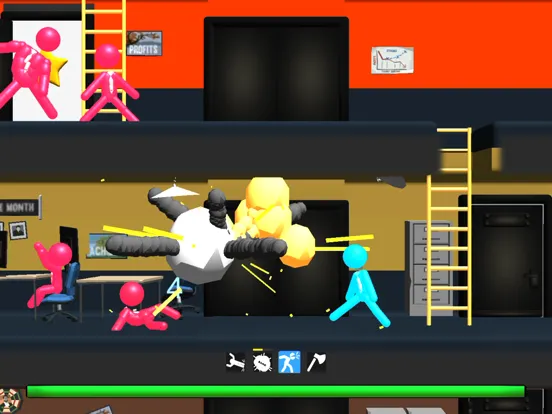 Stick Fighter War Stickman iPad  Screenshots