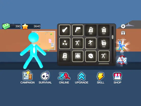 Stick Fighter War Stickman iPad  Screenshots