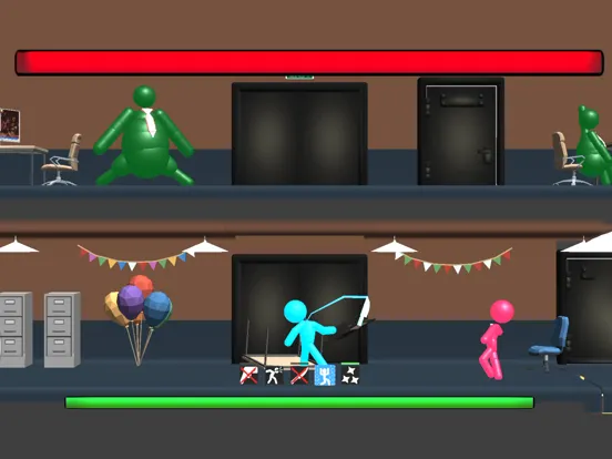 Stick Fighter War Stickman iPad  Screenshots
