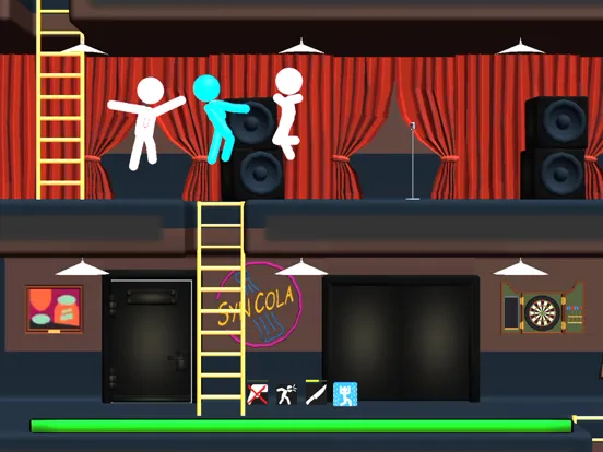 Stick Fighter War Stickman iPad  Screenshots