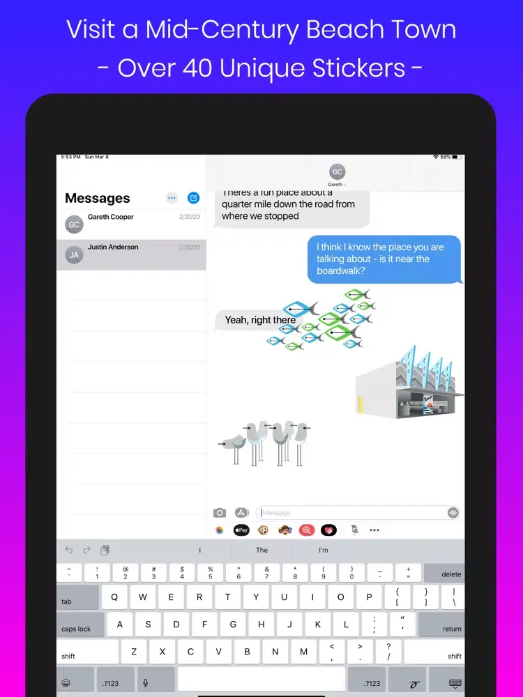 تصاویر HarborView Stickers iPad 