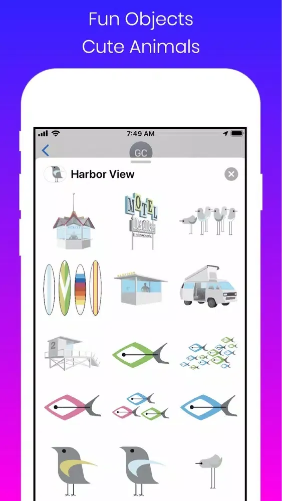 تصاویر HarborView Stickers