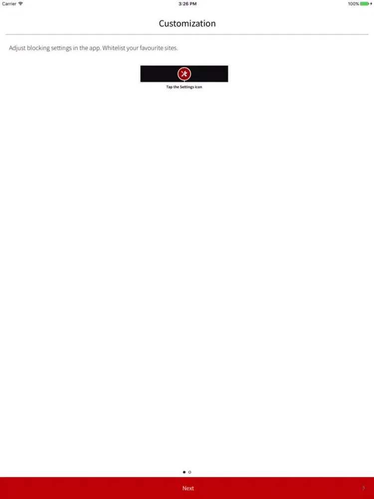 Capturas de pantalla de Block ads antiads iPad 