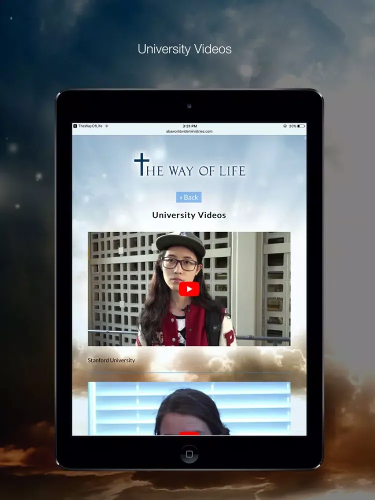 Capturas de tela do The Way Of Life Ministries APP iPad 