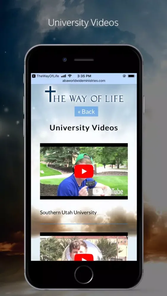 Capturas de tela do The Way Of Life Ministries APP