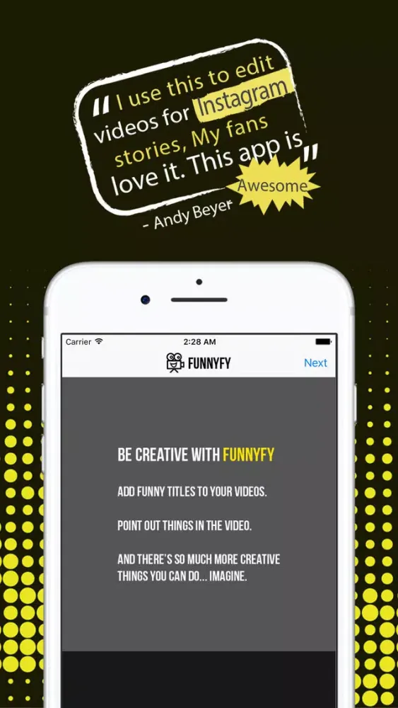 Скриншоты Funnyfy 2 - Make any video funny