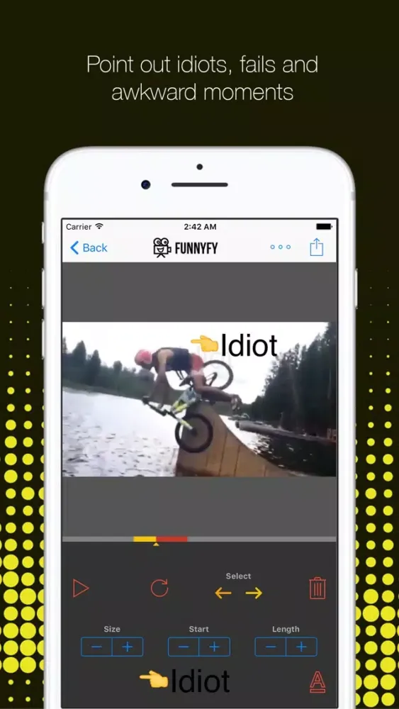 Скриншоты Funnyfy 2 - Make any video funny