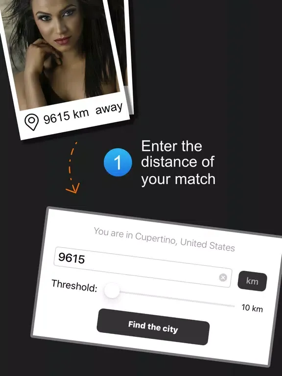 WhereWeMet for Tinder iPad 应用截图