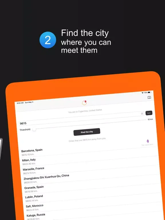 WhereWeMet for Tinder iPad 应用截图