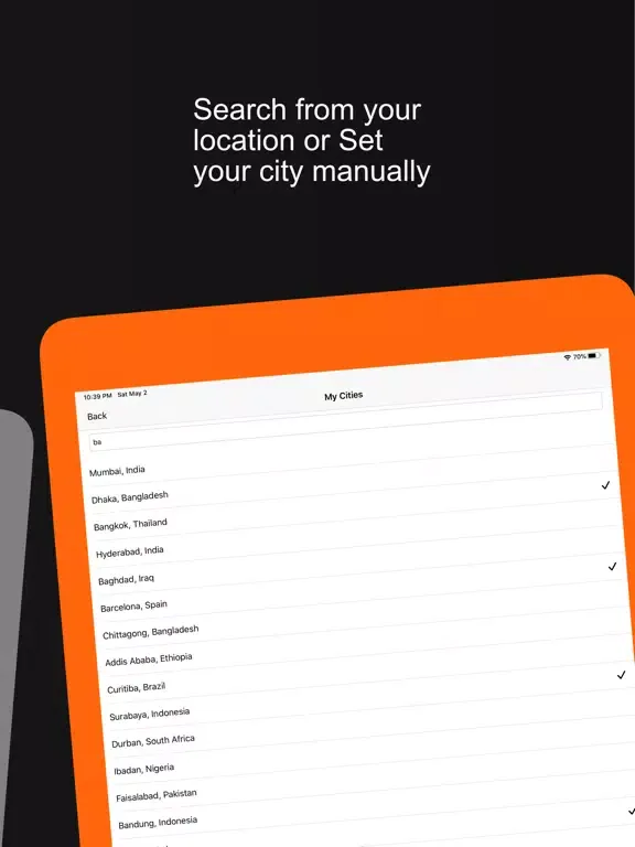 WhereWeMet for Tinder iPad 应用截图