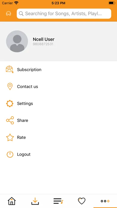 Geet - Music unlimited Screenshots