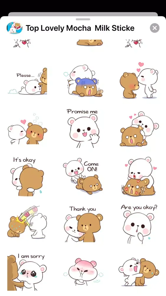 Captures d'écran de New Adorable Mocha & Milk HD