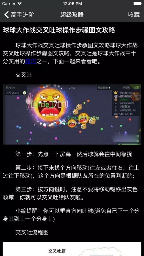 Ảnh chụp màn hình của 超级攻略 for 球球大作战
