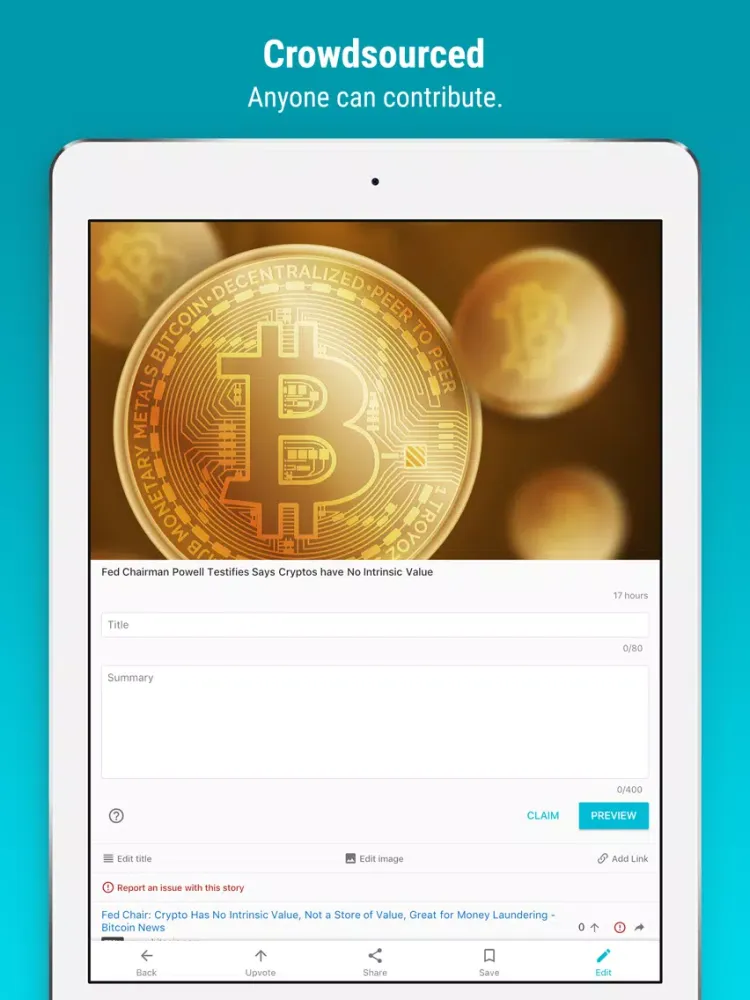 Newsvoice - USA & World News iPad  স্ক্রিনশট