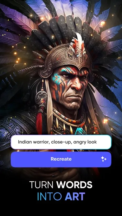 Capturas de tela do Image AI: AI Art Generator