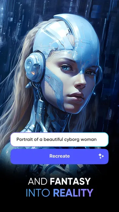 Capturas de tela do Image AI: AI Art Generator