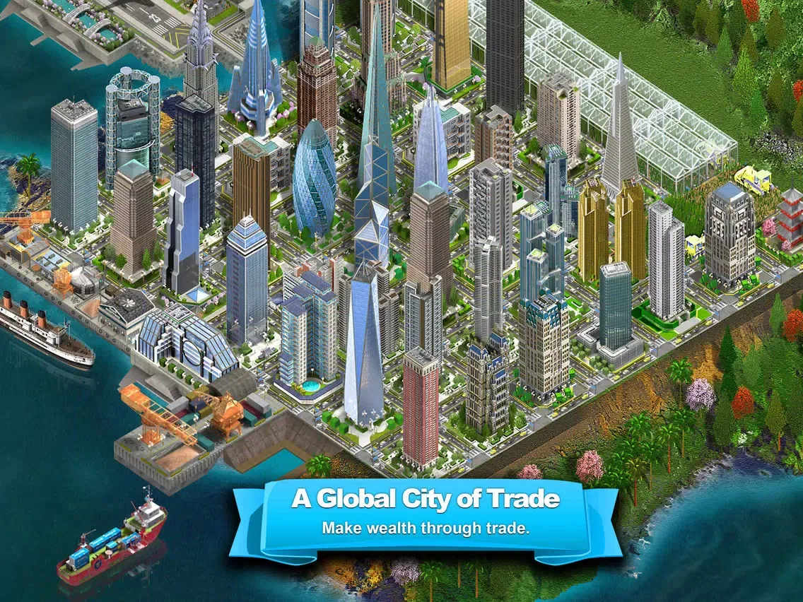 Capturas de pantalla de New World Trade City iPad 