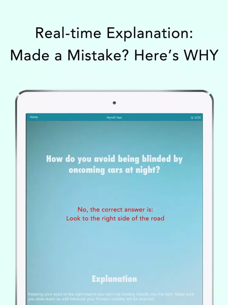 New York DMV Test Pro iPad 应用截图