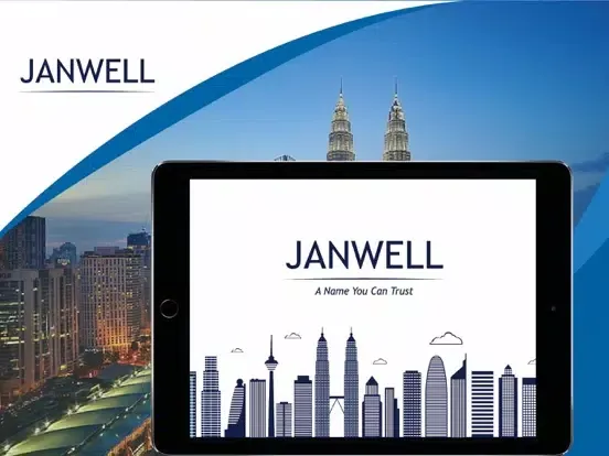 Janwell Digital Showcase iPad 应用截图