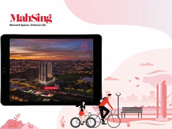 Ảnh chụp màn hình của M Digital Showcase iPad 