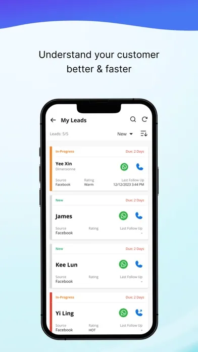 Tangkapan layar SkyWorld Lead