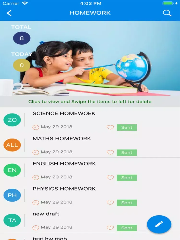Al-Azhar Central School iPad  Screenshots