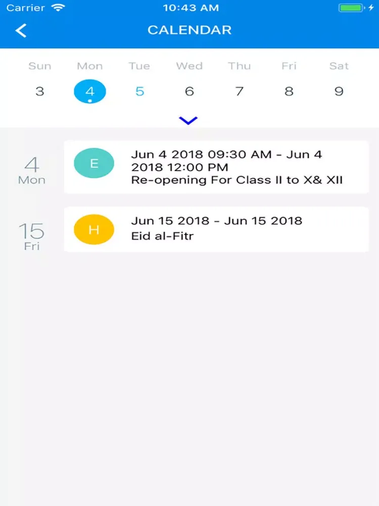 Jai Rani Public School iPad  Screenshots