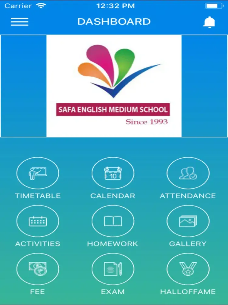 ภาพหน้าจอของ SAFAEMS iPad 