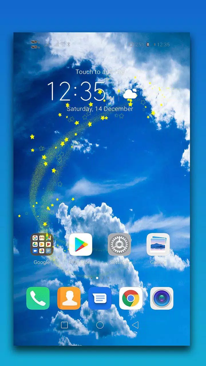 Blue Sky Live Wallpaper Screenshots