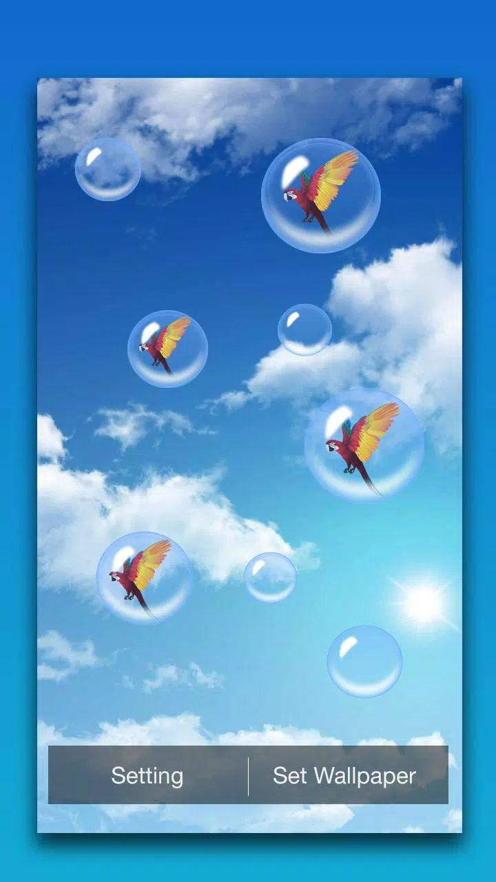 Blue Sky Live Wallpaper Screenshots