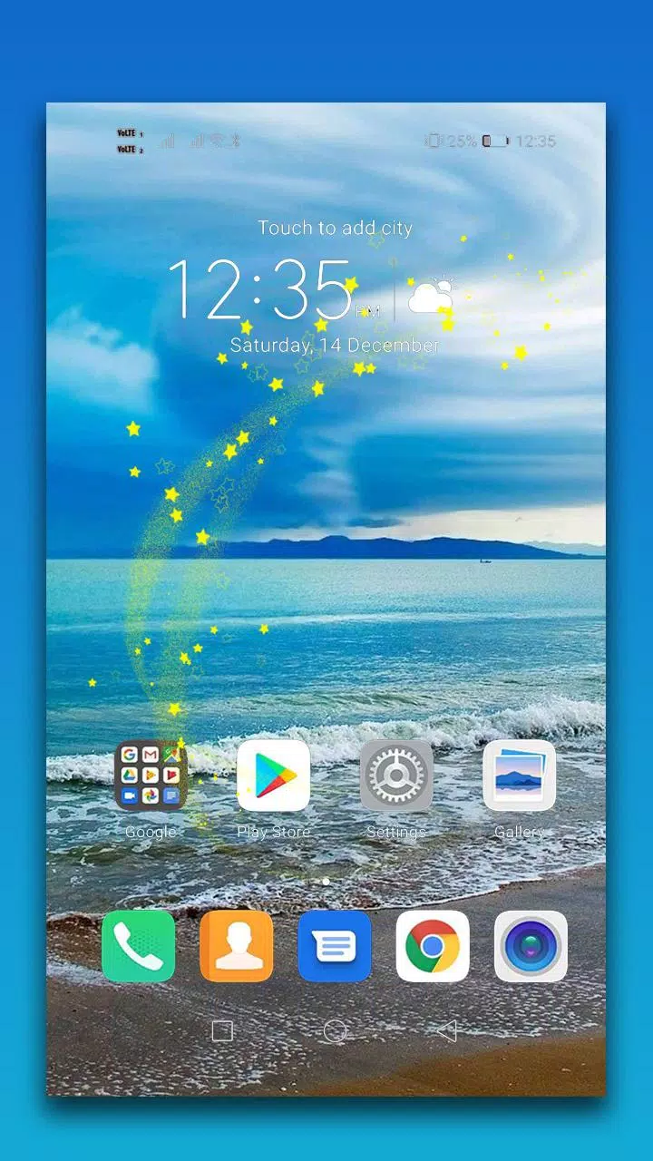 Blue Sky Live Wallpaper Screenshots