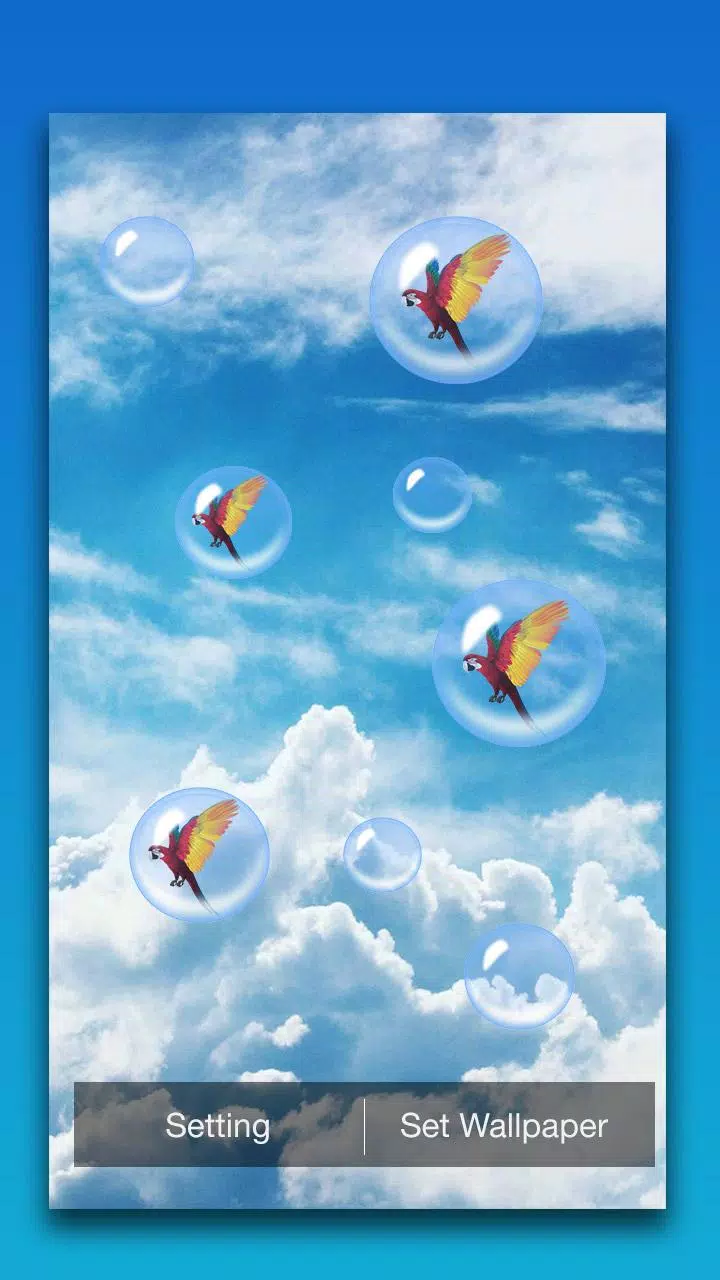 Blue Sky Live Wallpaper Screenshots