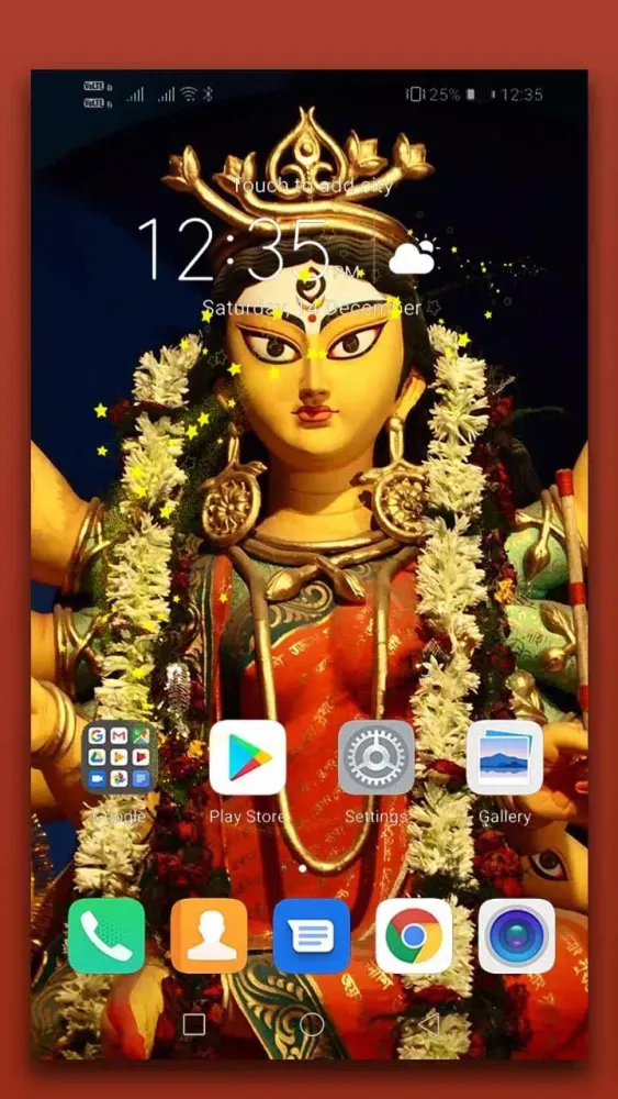 Godess Durga Live Wallpaper 스크린샷
