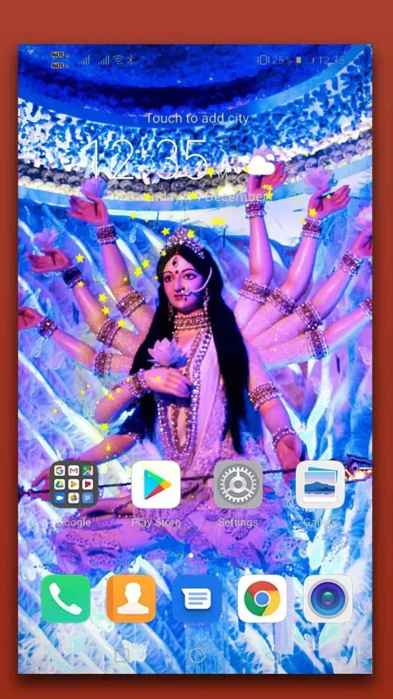 Godess Durga Live Wallpaper 스크린샷