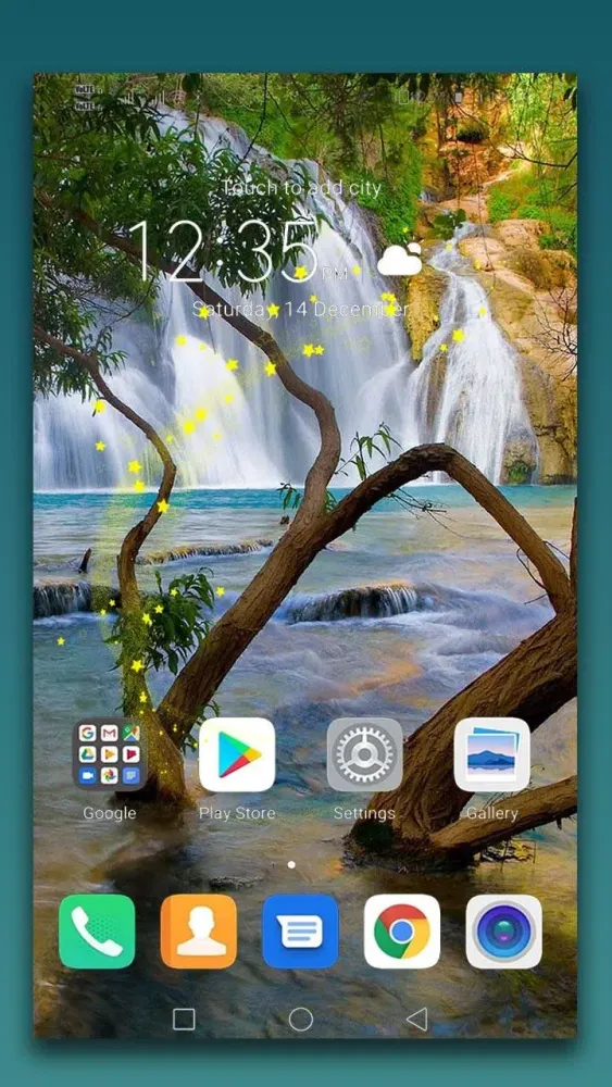 Capturas de tela do Waterfall Live Wallpaper