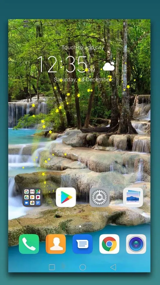 Capturas de tela do Waterfall Live Wallpaper